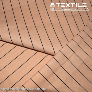 Хлопок полоска 3854D39C3 черно-пудровый