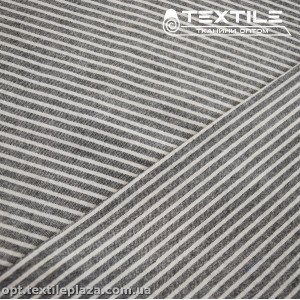 Хлопок полоска 4026D1C5 бело-черный