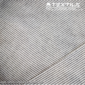 Хлопок полоска 4021D1C5 черно-белый