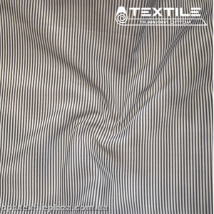 Хлопок полоска 4164D2C1 рубашечный, бело-черный