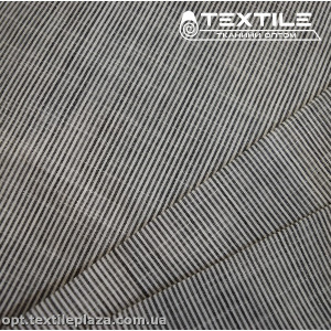 Хлопок полоска 4181D1C4 черно-белый