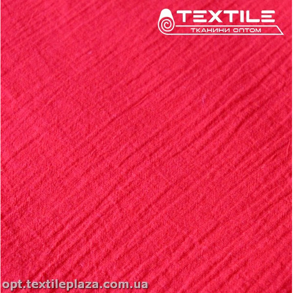 Хлопок крэш 3873C3 красный