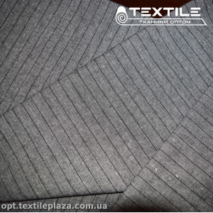 Хлопок полоска 4177D2C4 черно-серый