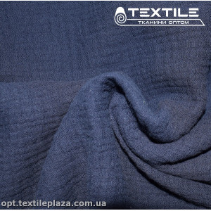 Хлопок крэш 2666C4 синий