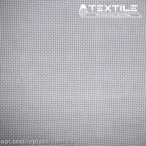 Хлопок абстракция 2748D15C3 узор, сине-белый