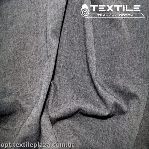 Хлопок однотонный 12990C7 темно-серый