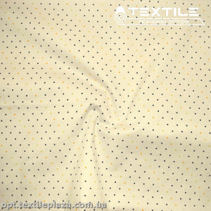 Хлопок абстракция 2242D8C1 квадраты, молоко