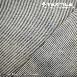 Хлопок полоска 4040D1C2 бело-черный