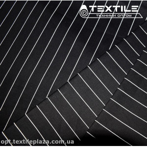 Хлопок полоска 3854D39C1 бело-черный