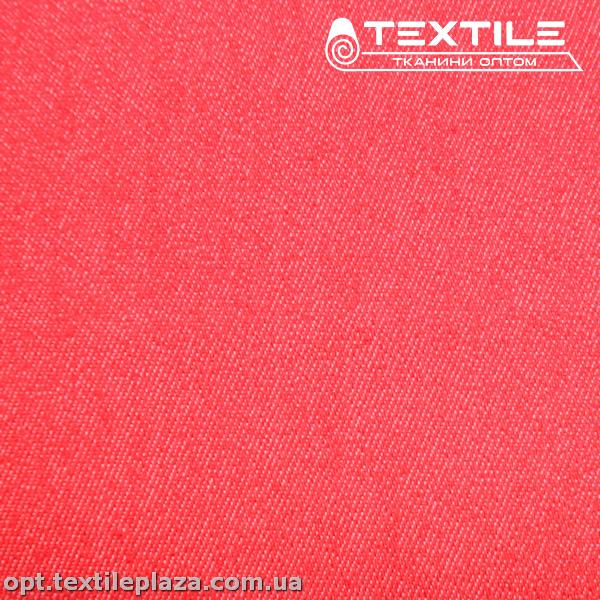 Джинс плотный однотонный 4133C6 красный