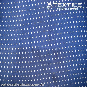 Джинс тонкий цветной 3501D12C1 горошек, голубой