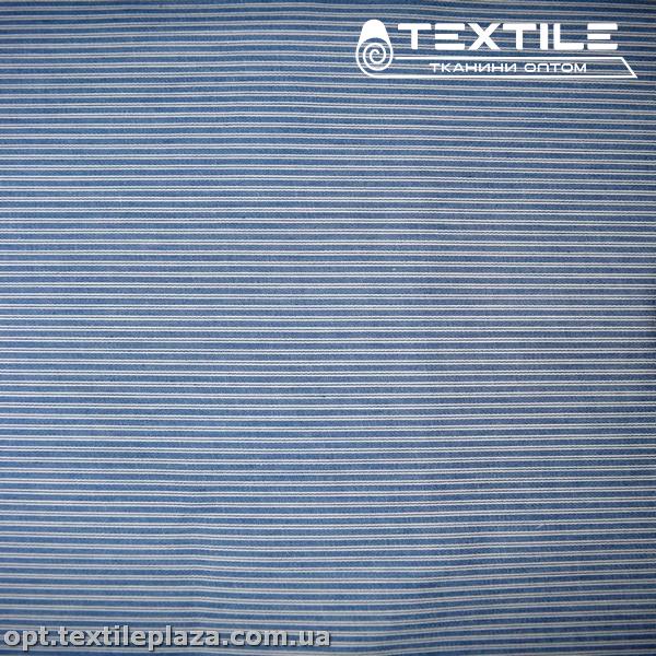 Джинс тонкий цветной 12338D5C2 полоска, темно-голубой