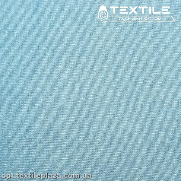 Джинс тонкий однотонный 3875C1 голубой