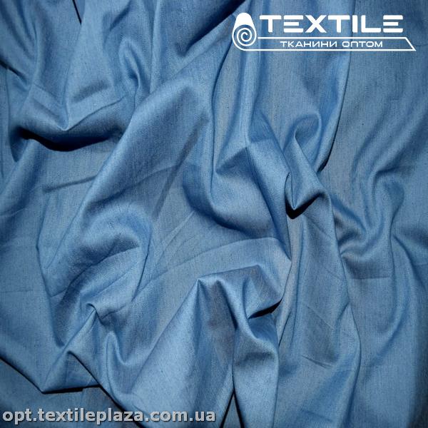 Джинс тонкий однотонный 3009C1 голубой