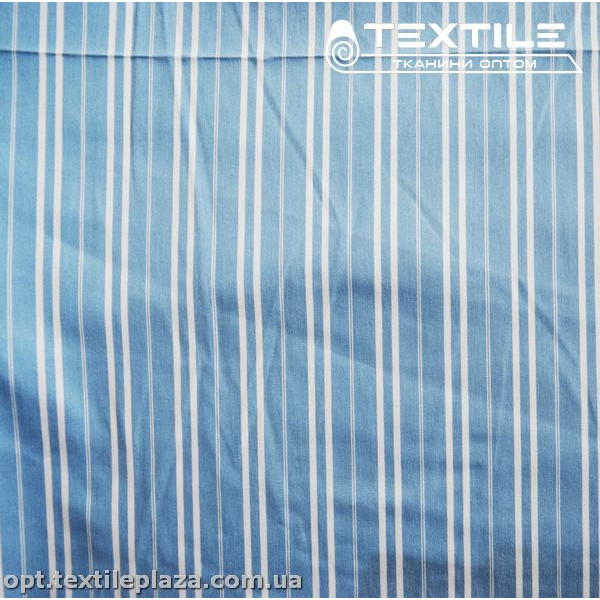 Джинс тонкий цветной 3853D11C1 полоска, голубой