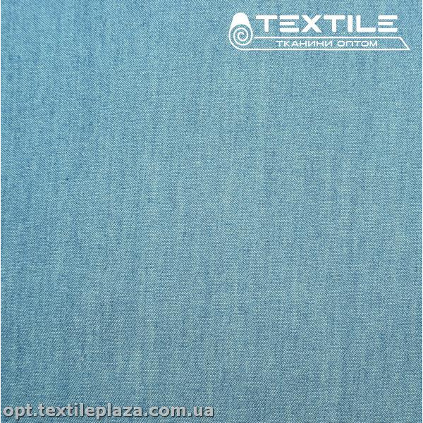 Джинс тонкий однотонный 3875C2 темно-голубой