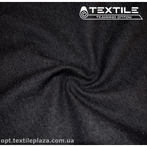 Джинс плотный однотонный 4054C3 черный