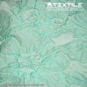 Костюмная ткань Жаккард демисезонная 2757C1 мятный