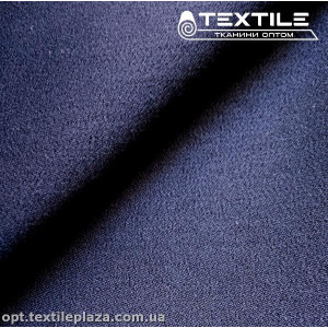 Костюмная ткань однотонная демисезонная 9934C3 темно-синий
