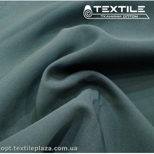 Костюмная ткань Барби однотонная 4089C23 темно-петролевый