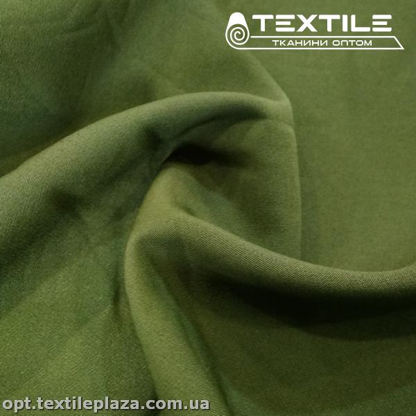 Костюмная ткань Барби однотонная 4089C24 светло-оливковый