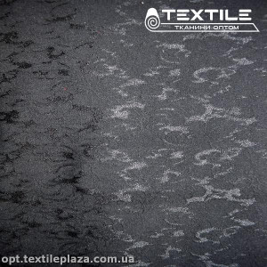 Костюмная ткань Жаккард демисезонная 13093D1C1 узор, черный