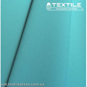 Костюмная ткань Барби однотонная 3356C4 бирюзовый