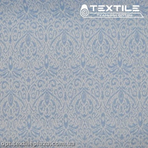 Костюмная ткань Жаккард демисезонная 2995C3 голубой