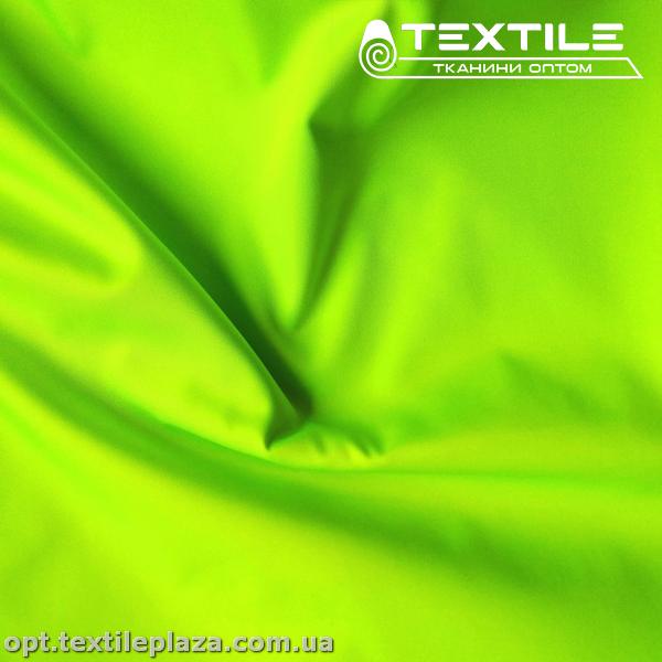 Костюмная ткань Мемори 2309C17 неоново-салатовый