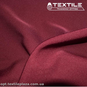 Костюмная ткань Барби однотонная 4058C21 бордовый