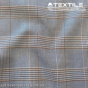 Костюмная ткань Клетка демисезонная 4176D4C1 черный