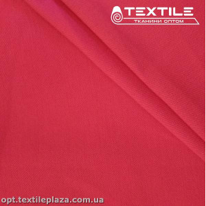 Костюмная ткань однотонная демисезонная 2021C5 малиновый