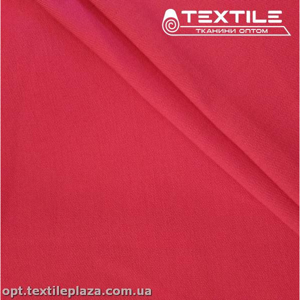 Костюмная ткань однотонная демисезонная 2021C5 малиновый