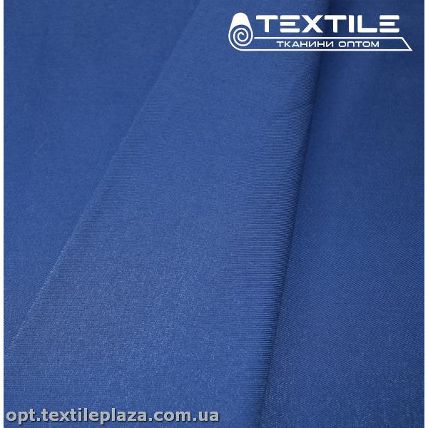 Костюмная ткань Барби однотонная 4202C9 электрик