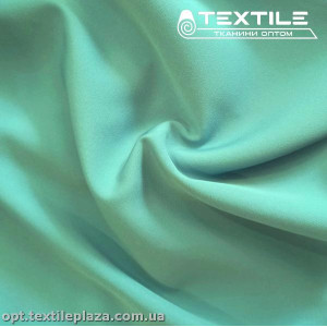 Костюмная ткань Барби однотонная 4177C19 петролево-голубой