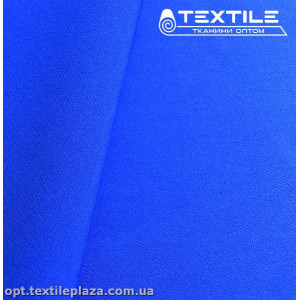 Костюмная ткань Барби однотонная 3743C7 электрик