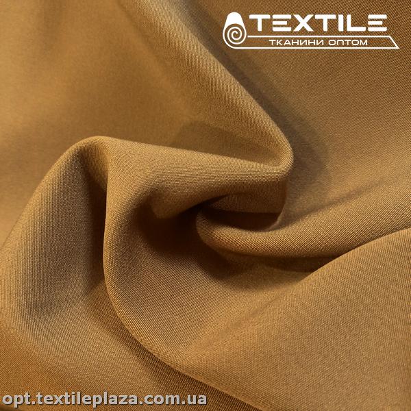 Костюмная ткань Барби однотонная 4177C9 золотисто-ореховый