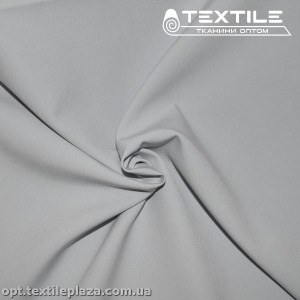 Костюмная ткань Барби однотонная 3228C5 бледно-серый
