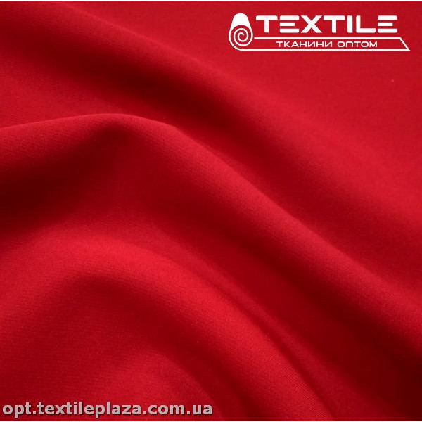 Костюмная ткань Барби однотонная 3273C31 темно-красный