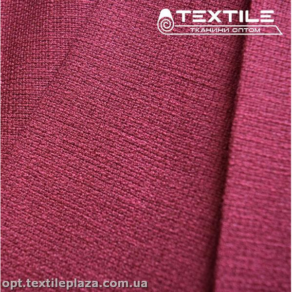 Костюмная ткань Жаккард демисезонная 2740C14 марсал