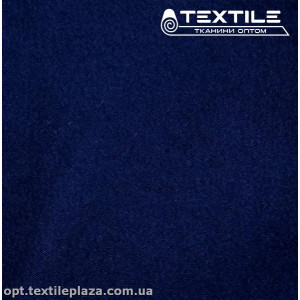 Костюмная ткань однотонная демисезонная 3138C16 темно-синий