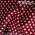 горошек, темно-красный