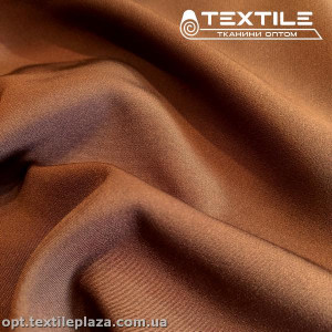 Костюмная ткань Барби однотонная 4177C11 молочный шоколад