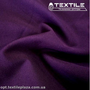 Костюмная ткань Барби однотонная 16641C15 темно-фиолетовый