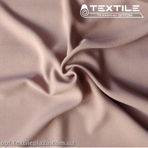 Костюмная ткань Креп однотонная 3530C6 amazon, светло-фрезовый