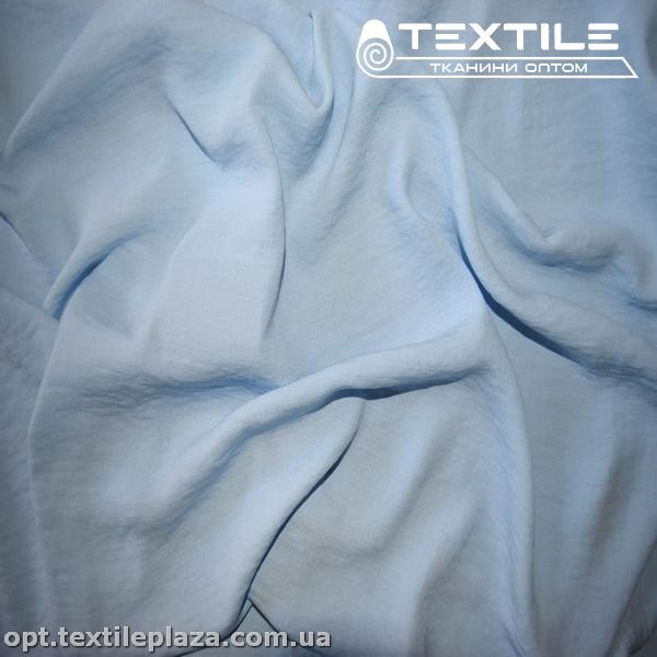 Костюмная ткань однотонная летняя 3236C3 голубой