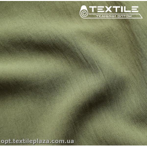 Костюмная ткань Американский креп (крэш) 3788C34 петролево-серый