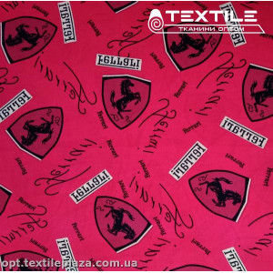 Костюмная ткань CEY-printed цветная 4058D1C3 шевроны, красный