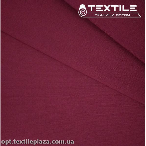 Костюмная ткань Креп однотонная 2977C7 rose, марсал