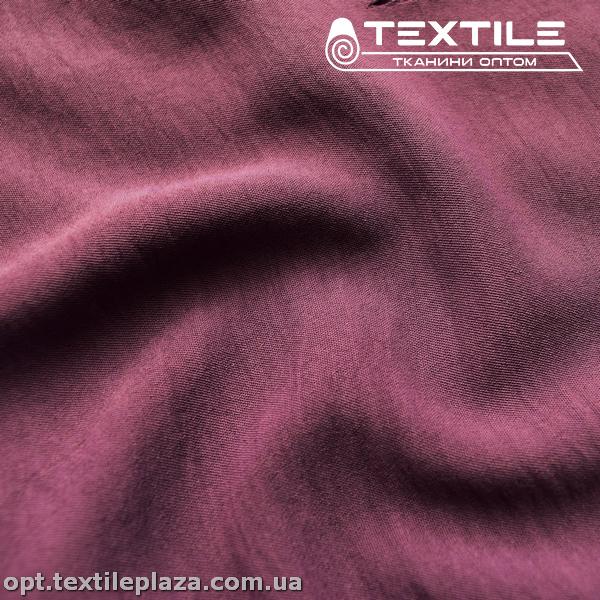 Костюмная ткань Американский креп (крэш) 4049C18 темно-лиловый